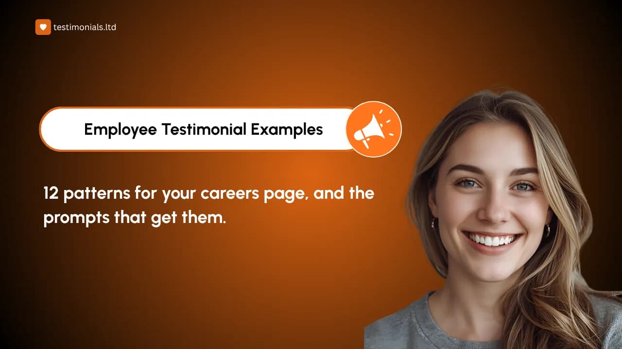 Employee Testimonial Examples: 12 That Work on a Careers Page