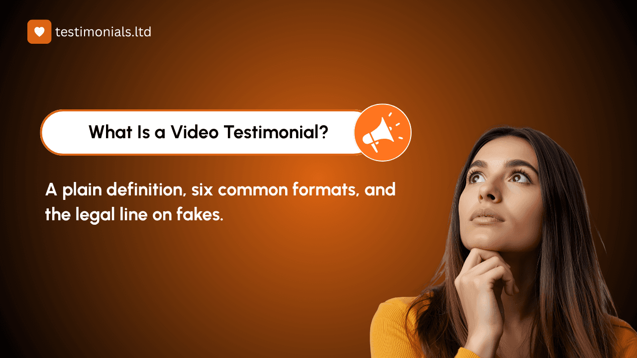What Is a Video Testimonial? A Plain Definition